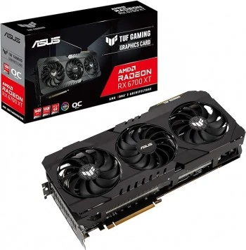 GPU AMD RX 6700XT ASUS TUF 12GB OC BN ( USED )