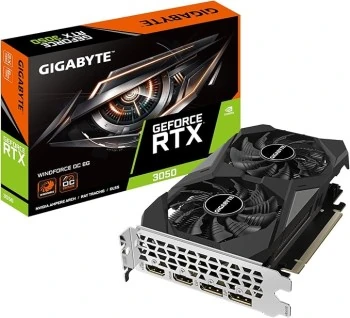 GPU NVIDIA RTX 3050 8GB GIGABYTE WINDFORCE OC