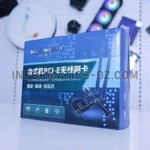GX_LINKSTAR Wi-Fi 6E + Bluetooth 5.2 PCI-E Intel/AMD Network Card
