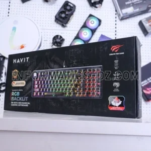 HAVIT KB875L RED SWITCH -100% RGB Gaming keyboard – detachable USB-C cable