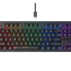 HAVIT MECANIQUE BLUE SWITCH KB892L RGB BLACK