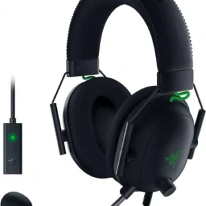 HEADSET RAZER BLACKSHARK V2 + CARTE SON USB (EURO)