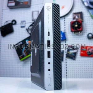 HP PRODESK 600 G3 MINI 6GEN 8GB RAM SSD 256GB + CHARGEUR