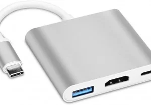 HUB TYPE C TO HDMI / USB3 / TYPE C
