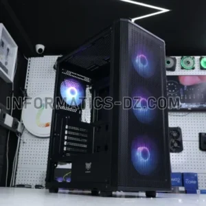 Hybrok Carbon ARGB 4 Fans Mid-Tower PC Case