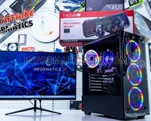 INFORMATICS CONFIG R32G + Monitor REACTION 24” 100HZ HDMI VGA + COMBO GAMING NOVA 4 IN 1