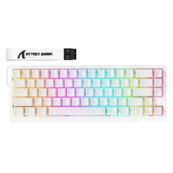 KEYBOARD ATTACK SHARK X68PRO HE MAGNETIC WIRELESS 2.4GHZ + BT + TYPE C