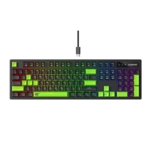 KEYBOARD HAVIT MECHANICAL KB-893L BLUE SWITCH 100%