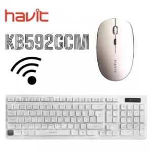 KEYBOARD + MOUSE WIRELESS HAVIT KB592GCM