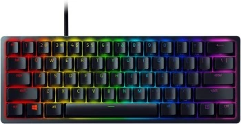 KEYBOARD RAZER HUNTSMAN MINI BLACK RGB CLICKY