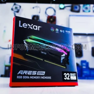 Lexar Ares 32GB (2x16GB) DDR4 3600MHz RGB RAM Memory