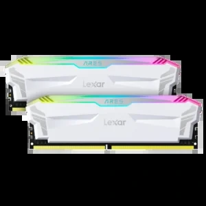 Lexar Ares RAM 32GB (2x16GB) DDR5 6800 MHz, CL34 CAS Latency Support Intel XMP 3.0 and AMD EXPO, White