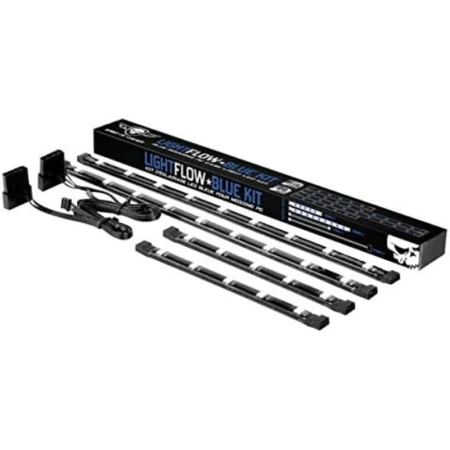 LightFlow Blue – Kit LED Magnétique pour Boîtier PC, Éclairage Bleu Puissant