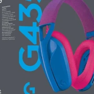 LOGITECH SANS FIL GAMING G435 BLUE&PINK