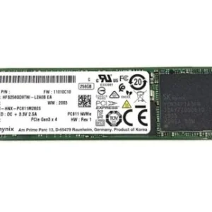 M.2 SK HYNIX SK500 256GO Gen3 x4 3400/2000MBPS NVME 2280