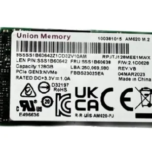 M.2 UNION MEMORY AM620 128GB GEN3 2100/1200Mbps NVME 2242