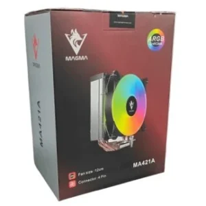 MA 421A MAGMA FAN ARGB 12CM BLACK