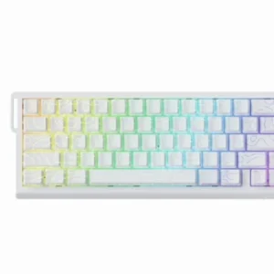 MAGNETIC SWITCHES GAMING ATTACK SHARK X68 HE RGB WHITE CONTOUR LINE