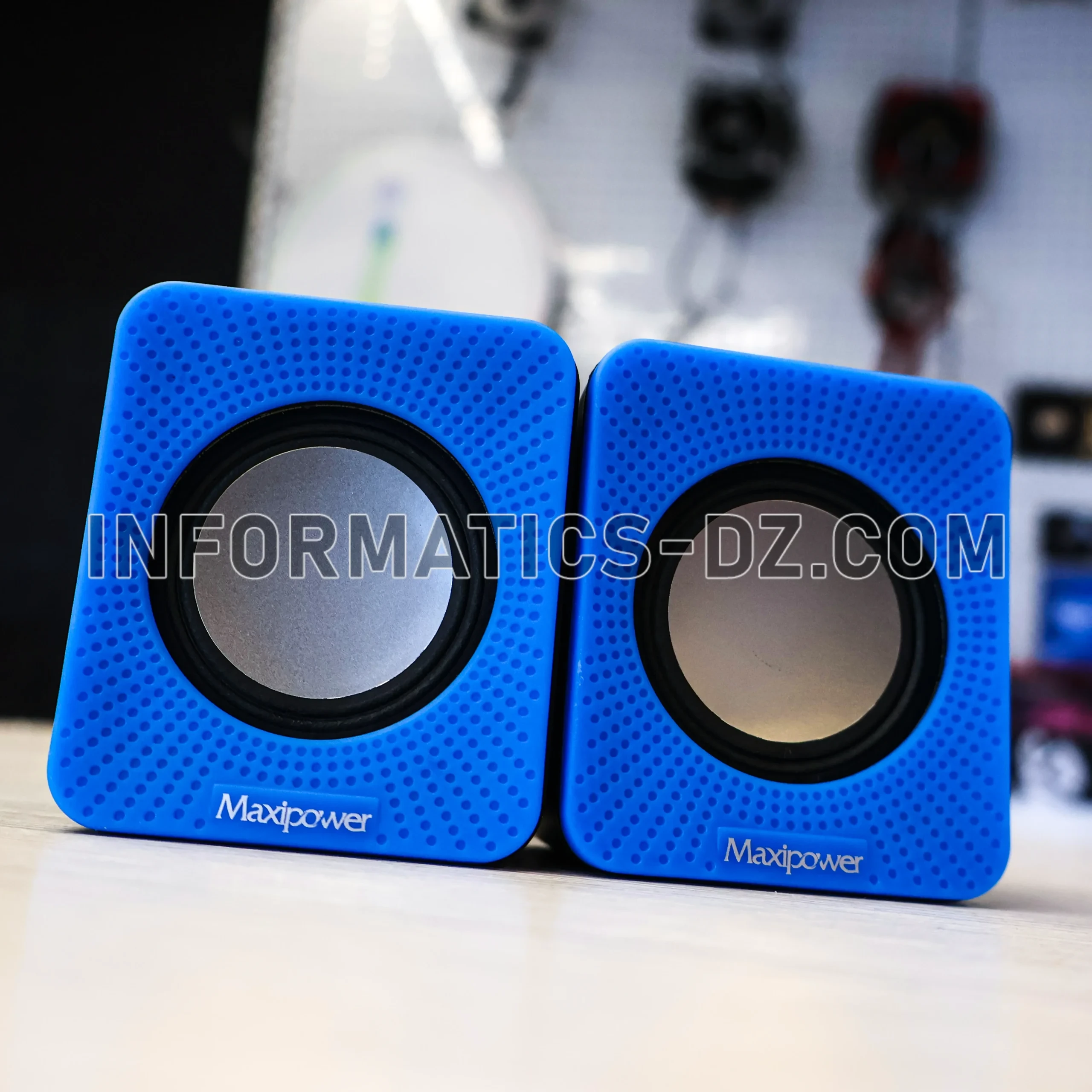 Maxipower Mini-Speakers D01S – Compact, High-Performance USB Speakers with Magnetic Shielding