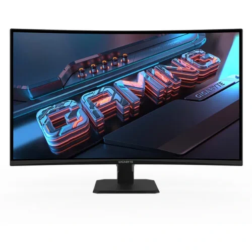 Moniteur Gaming Gigabyte GS32QCA 32.5 Pouces Incurvé 1500R QHD 165Hz 1ms VA FreeSync Premium Pro HDR HDMI 2.0 DisplayPort 1.4