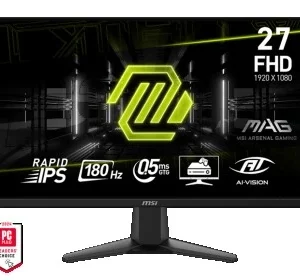 MONITOR MSI MAG 27P G275F IPS / 180HZ / 0.5MS / AI VISION
