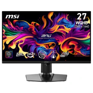MSI 26.5″ QD-OLED – MPG 271QR QD-OLED X50 2K 500 Hz 0.03 ms