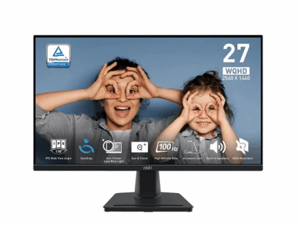 MSI 27″ PRO MP275Q QHD IPS 100HZ /1MS 100% SRGB TVD 2K