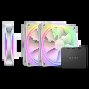 NZXT F120 RGB Duo Triple Pack BLACK/WHITE