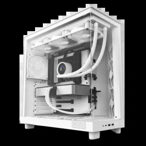 NZXT H6 Flow WHITE/BLACK ( SANS RGB )