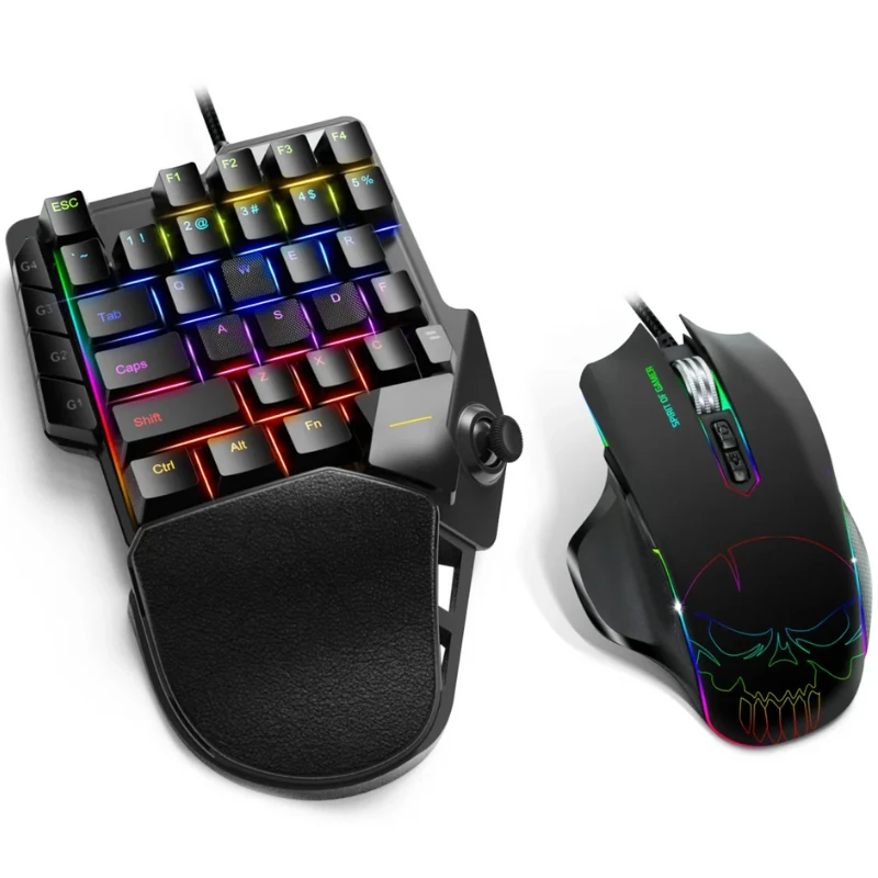 Pack Gamer SPIRIT OF GAMER XPERT-G900 – Mini Clavier Mécanique Blue + Souris Filaire RGB – Image 3
