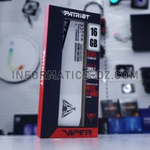 Patriot Viper RAM 16GB DDR5 6000MHz CL30 – Single Module – White