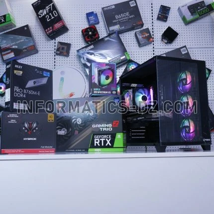 PC I512F-380 Gaming : INTEL I5 12400F | RTX 3080 10GB | MSI PRO B760M-E | 32GB RAM RGB | 512GB SSD