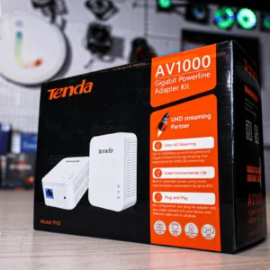 PH3 AV1000 Gigabit Powerline Adapter Kit –  Dual Ethernet Ports