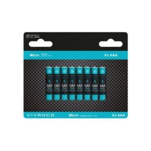 PILE VIVANCO AAA ALKALINE LR03 par pièce