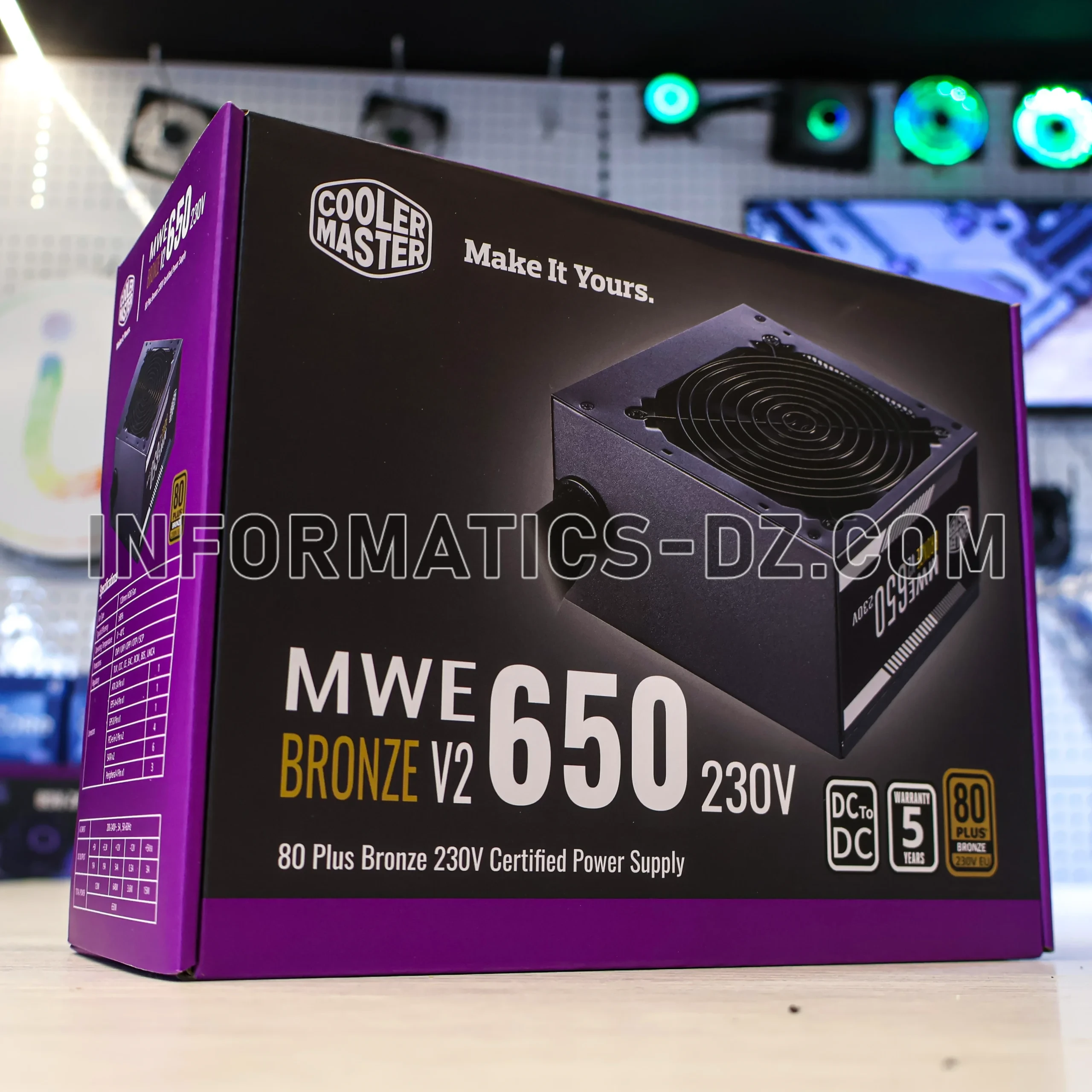 PSU Cooler Master MWE 650W Bronze V2 – 80 Plus Bronze