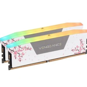 RAM CORSAIR Vengeance 32GB (2 x 16GB) DDR5 6000 CL30 Custom Lab Cherry Blossom en configuration