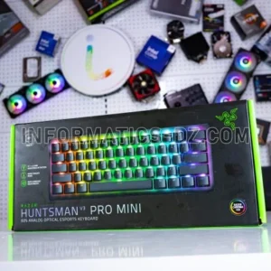 Razer Huntsman V3 Pro Mini: Wired Analog‑Optical, Compact 60%, Adjustable Actuation