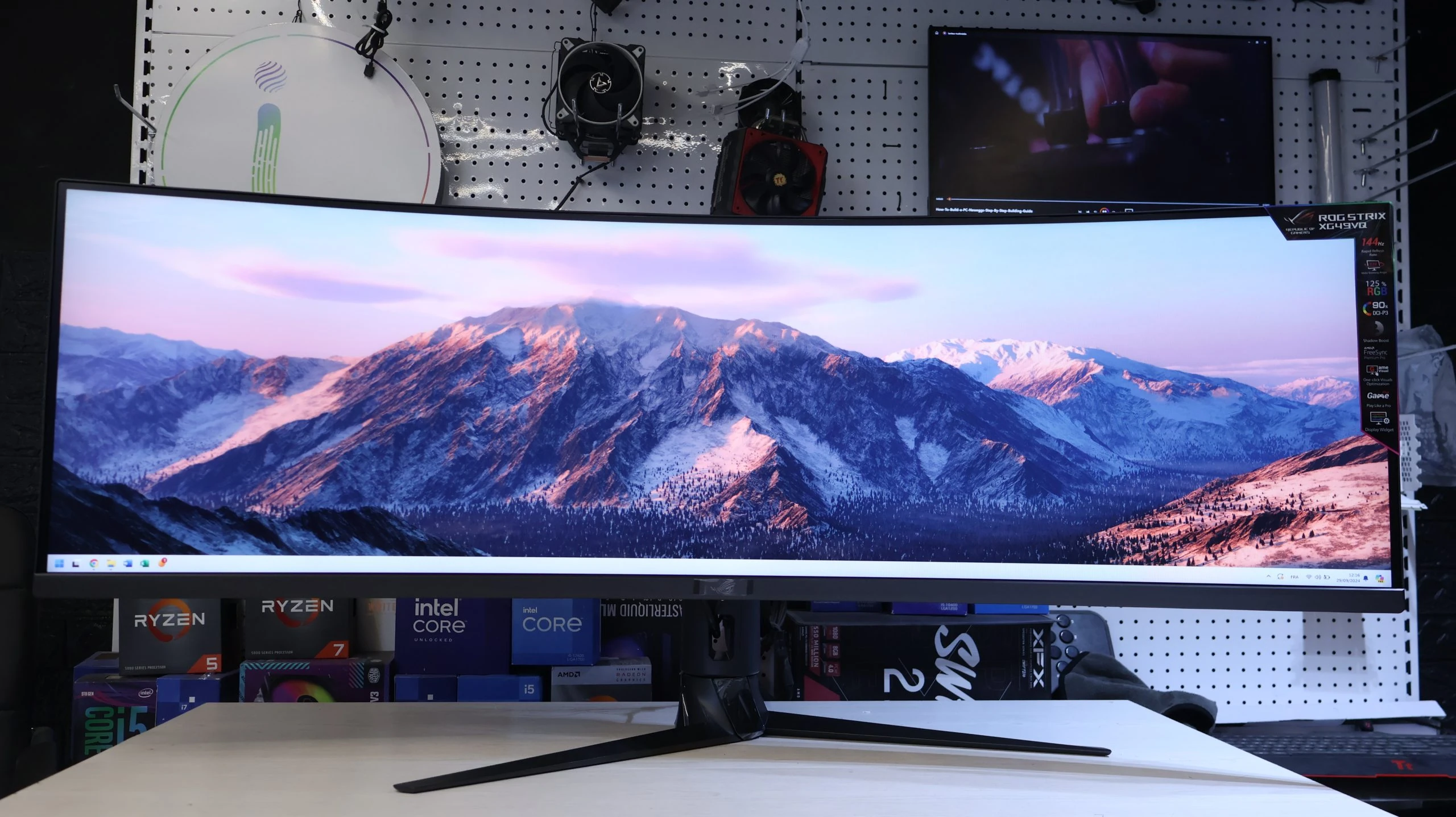 ROG Strix XG49VQ 49″ Super Ultra-Wide HDR Gaming Monitor – 144Hz, FreeSync 2 HDR
