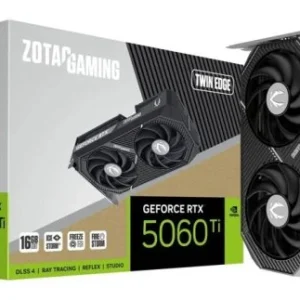 RTX 5060TI 16GO GDDR7 ZOTAC TWIN EDGE  TVD CONFIG (7% POUR CEUX QUI VEULENT L’ACHETER SEULE)