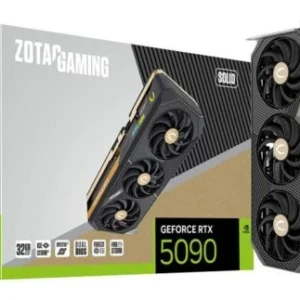 RTX 5090 32GO GDDR7 ZOTAC GAMING SOLID BLACK (7% POUR CEUX QUI VEULENT LACHETER SEULE)