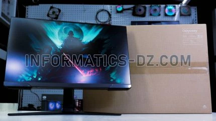 Samsung Odyssey 24” FHD Monitor – 165Hz, 1ms MPRT, AMD FreeSync Premium ROTATIVE