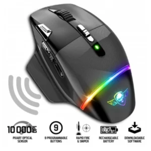 Souris Gamer Sans Fil SPIRIT OF GAMER XPERT-M800 – 10000 DPI, RGB, 9 Boutons