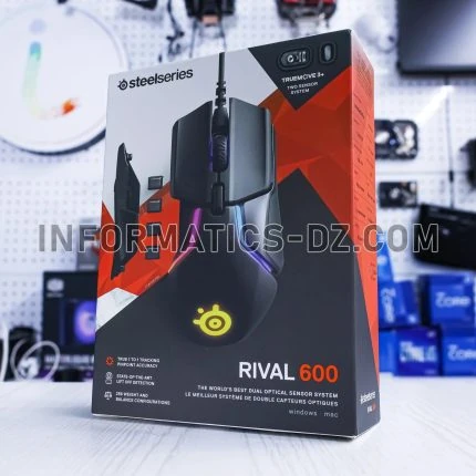 SteelSeries Rival 600 – Wired Esports Mouse with TrueMove 3+ Dual Sensor