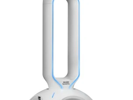 SUPPORT CASQUE MARS GAMING 2 IN 1 MHHX WHITE RGB