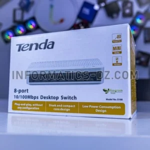 TENDA SWITCH 8 PORT RJ 45 10/100Mbps desktop switch