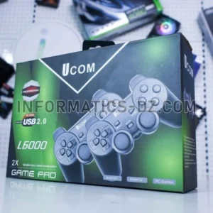 UCOM L6000 Game Pro – 2X Wired Game Controllers for PC