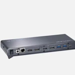 UNIVERSAL DOCKING STATION WAVLINK USB-C DUAL 4K (WL-UG69PD6) 1xRJ45/ 6x USB3.0/ 2x HMDI 4K/ 2x DP 5K