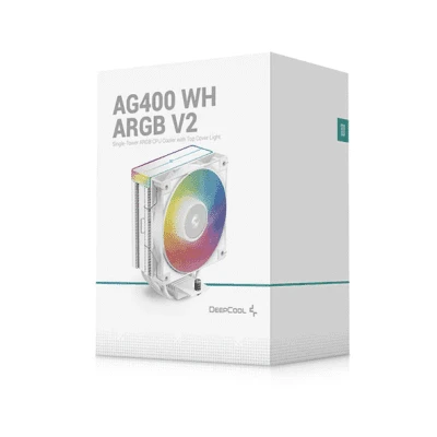 Ventilateur DeepCool – AG400 Blanc ARGB