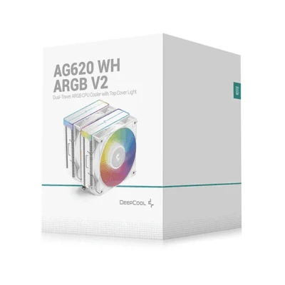 Ventilateur DeepCool – AG620 BLANC ARGB V2