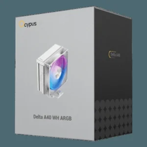 Ventilateur OCYPUS – Delta A40 Blanc ARGB